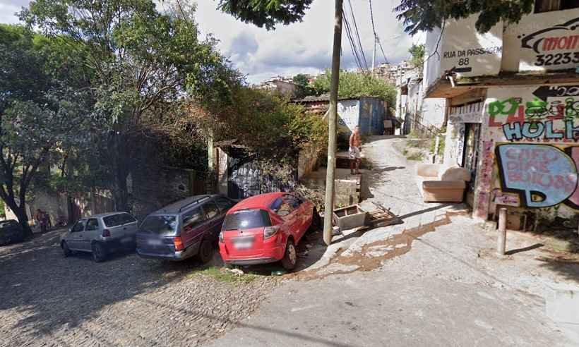 Corpo é encontrado na Serra, em BH, com sinais de overdose - Reprodução/Google Street View