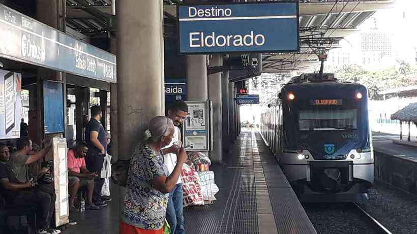 Metrô segue flexibilização em BH e amplia horário de funcionamento - Jair Amaral/EM/D. A. Press