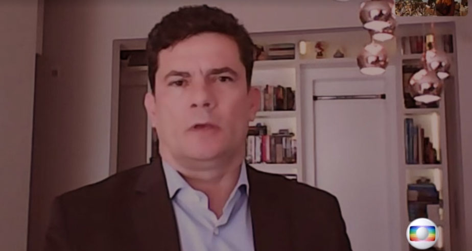 Moro sobre ira de apoiadores de Bolsonaro com denúncia de interferência na PF: 'Verdade inconveniente' - Reprodução TV Globo