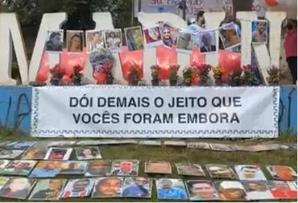 Familiares das vítimas de Brumadinho cobram justiça em ato virtual - Facebook/Reprodução