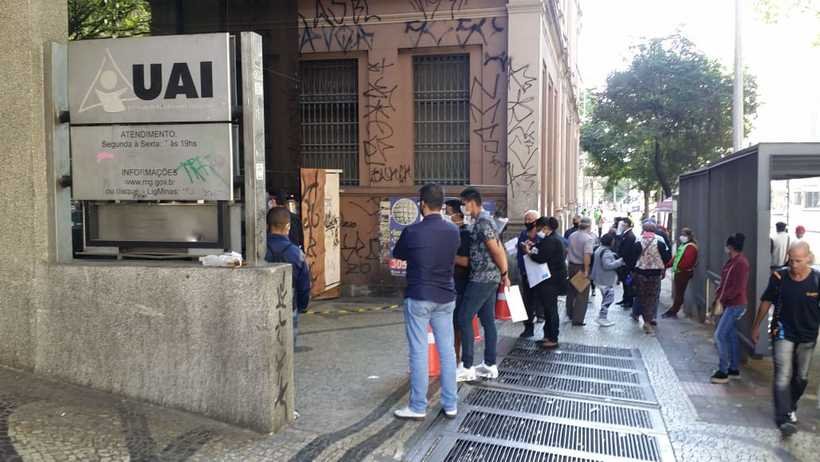 Lotéricas e bancos passam a funcionar sem restrição de horários em BH - Foto: Edésio Ferreira EM/DA Press
