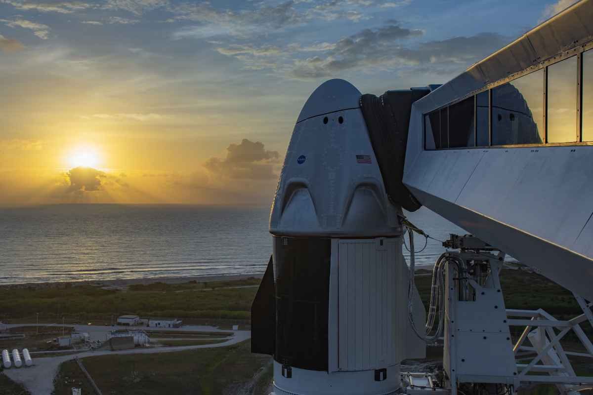 Acompanhe ao vivo o lançamento da SpaceX para a sua primeira missão tripulada ao espaço - Divulgação/SpaceX