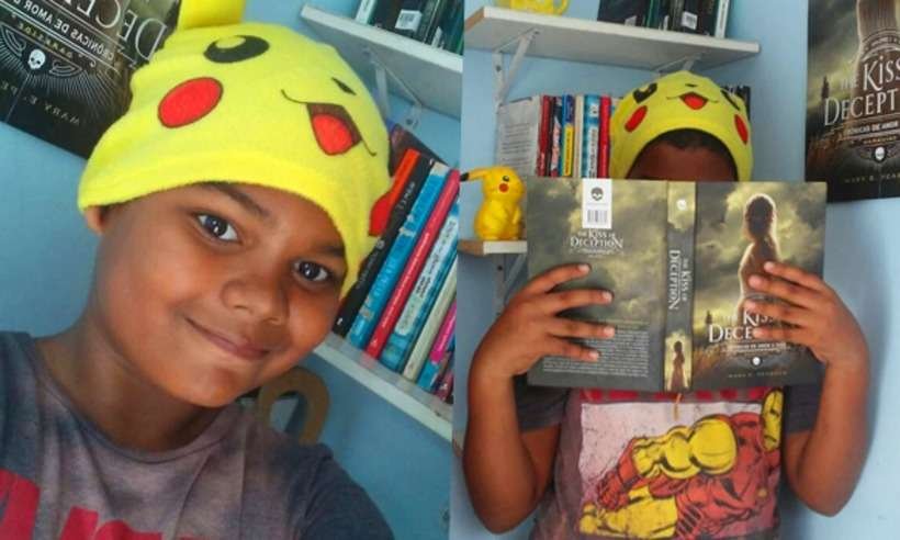 Vítima de racismo em perfil dedicado a livros, garoto de 12 anos recebe enxurrada de amor nas redes - (Foto: Reprodução/redes sociais)