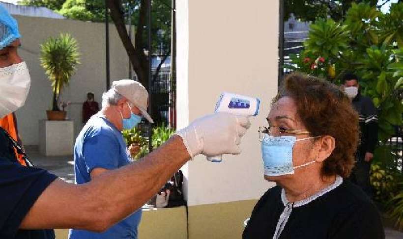 Com chegada de pessoas do Brasil, Paraguai atinge 1.000 casos de coronavírus - Norberto DUARTE/AFP