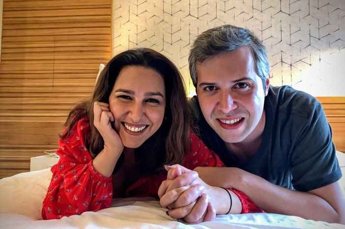 Bia e Maurício inspiram casais a não pirarem na quarentena - João Miguel Júnior/divulgação