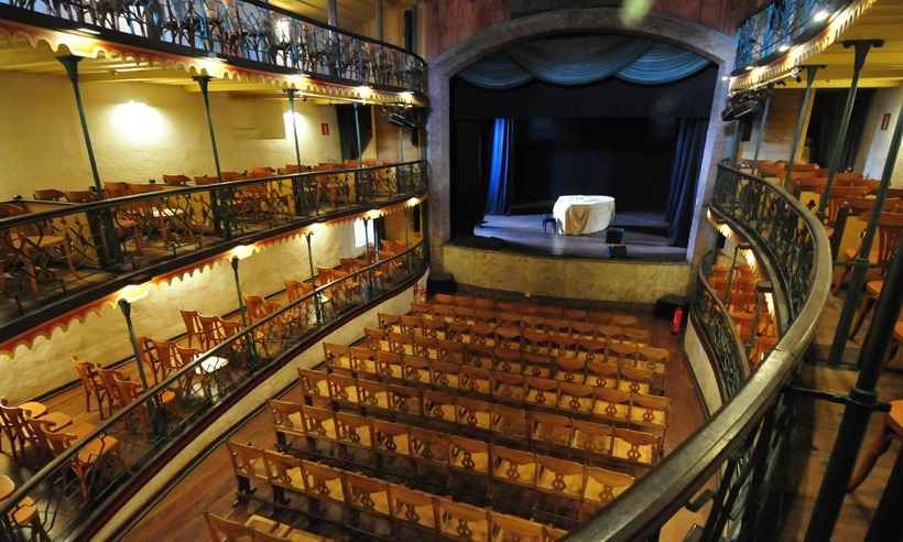 Teatro mais antigo nas Américas é de Minas e completa 250 anos - Túlio Santos/EM/D.A Press