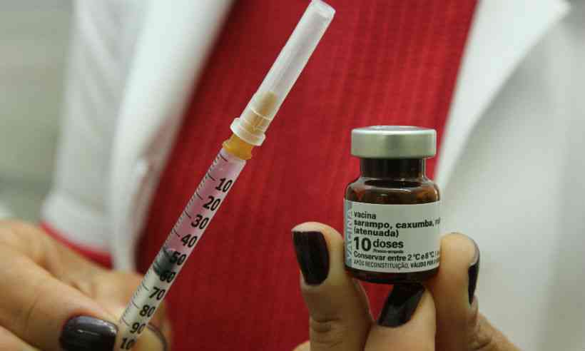 Dia Nacional da Imunização: a importância de manter a vacinação em dia durante a pandemia - Jair Amaral/EM/D.A Press