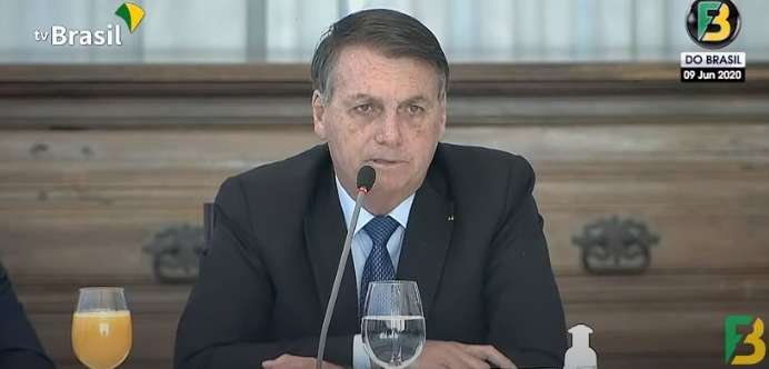 Em reunião televisionada de Bolsonaro e ministros, palavrão dá lugar a PowerPoint - Reprodução/TV Brasil