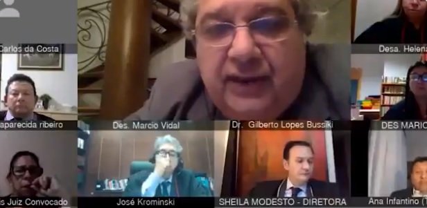 Bendito distanciamento: 'puns' de procurador interrompem sessão virtual no Mato Grosso - Reprodução