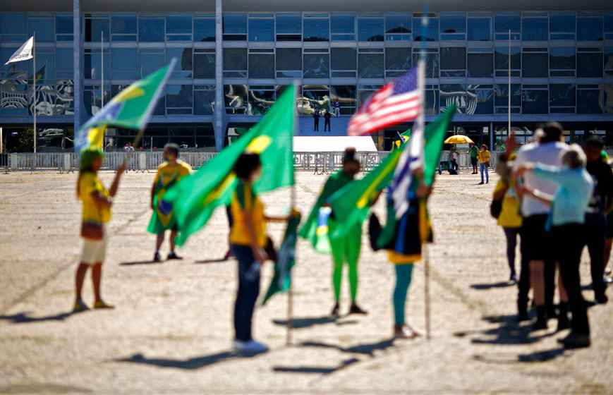 A aliança com o Centrão e os caminhos de Bolsonaro - Sérgio Lima/AFP