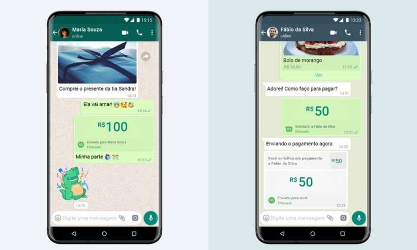 WhatsApp libera pagamentos no aplicativo para pessoas físicas e pequenas empresas - WhatsApp/Divulgação