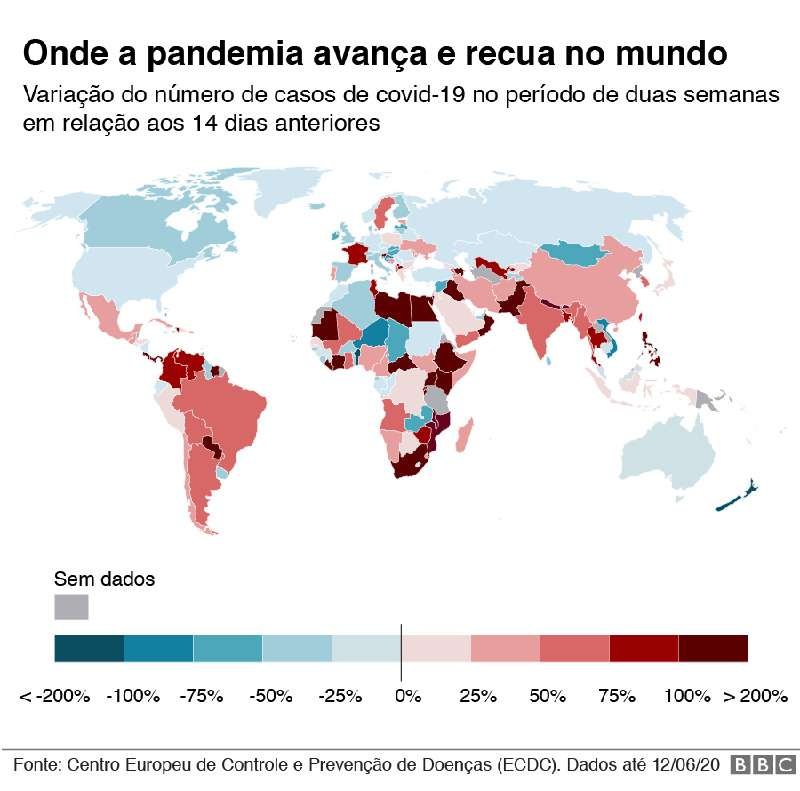 Coronavírus: os países onde a pandemia cresce, com o Brasil entre os mais afetados; veja a situação de cada lugar - BBC