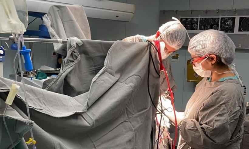 Hospital de BH faz a 1ª cirurgia oncológica cerebral em paciente acordado - Foto: Instituto Mario Penna / Divulgação