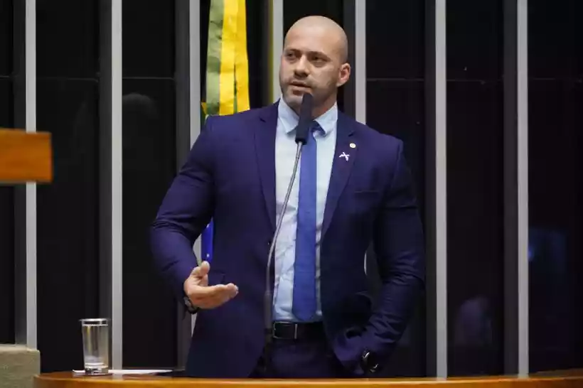 'Foi um ato religioso', diz deputado bolsonarista sobre fogos no STF  - Pablo Valadares/Câmara dos Deputados