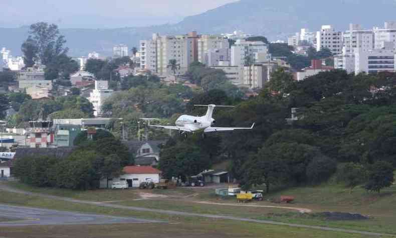 Infraero transfere Aeroporto da Pampulha da União para o estado de Minas Gerais -  Edésio Ferreira/EM/D.A Press