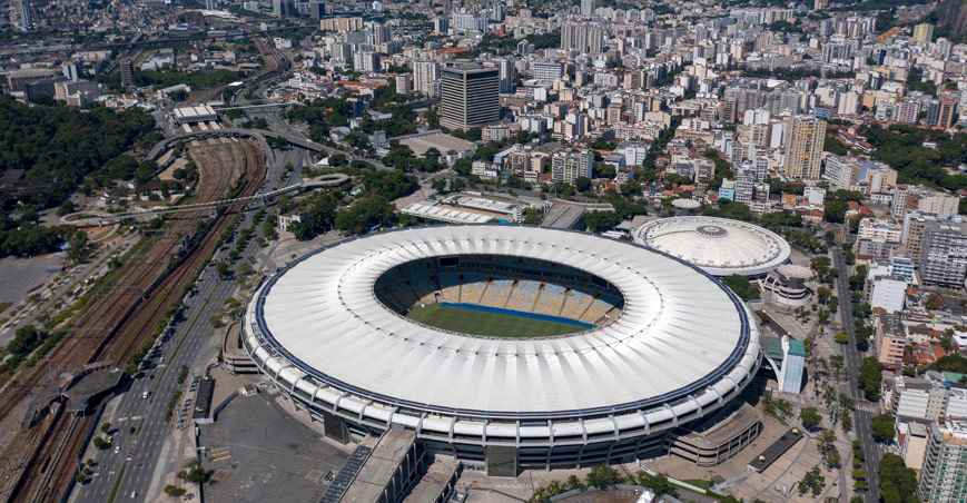 Dirigentes do Rio não respeitam nem hospital de campanha no complexo do Maracanã - Mauro Pimentel/AFP 