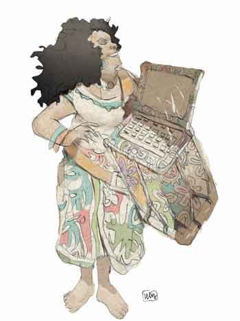 Aceitação e fé, as palavras de ordem de Júlia Tizumba