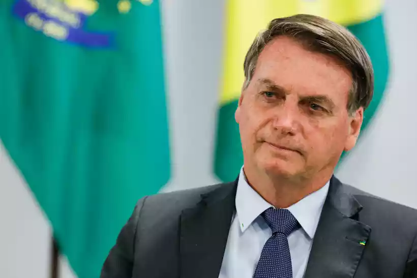 Bolsonaro retorna ao Alvorada em Brasília, após velório de paraquedista, no Rio  - Isaac Nóbrega/PR 