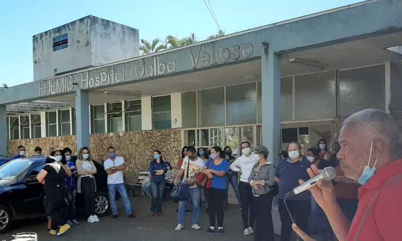 Servidores do Galba Velloso são realocados e incerteza sobre futuro do hospital preocupa - Divulgação/Asthemg Sindpros