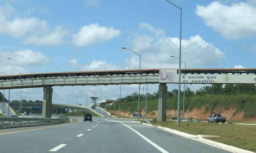 Viadutos da Linha Verde de BH ganham reforço nos pilares e estruturas - CMBH/Divulgação 