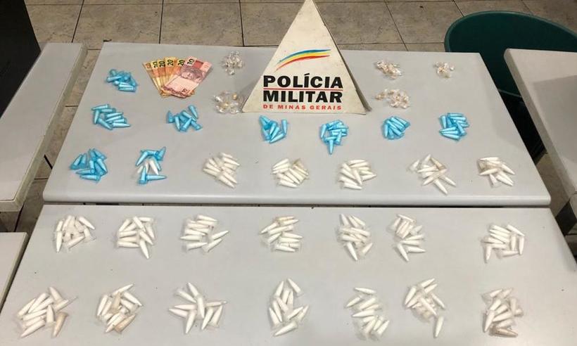 Polícia prende traficantes no Barreiro, no Bairro Cabana e em Betim  - PMMG/ Divulgação