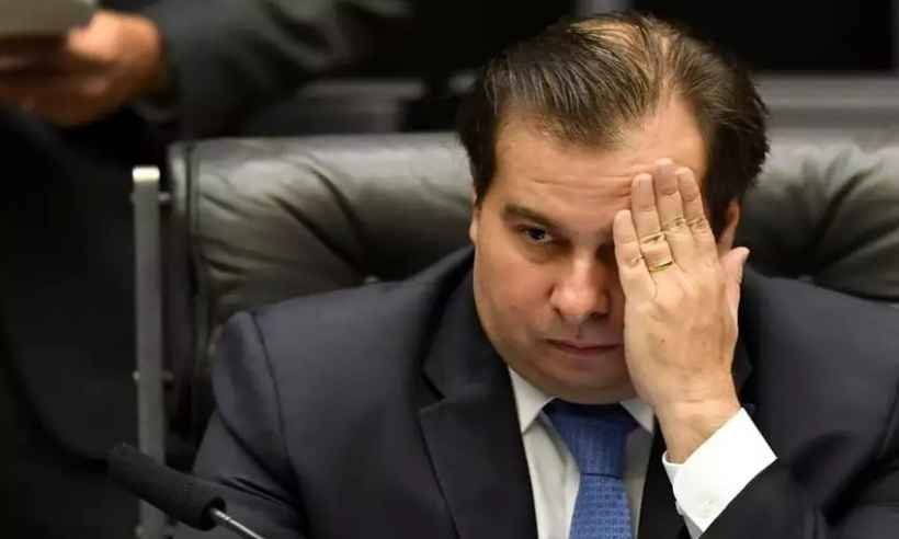 Educação precisa de 'ministro que não seja lunático', diz Rodrigo Maia - Evaristo Sa/AFP