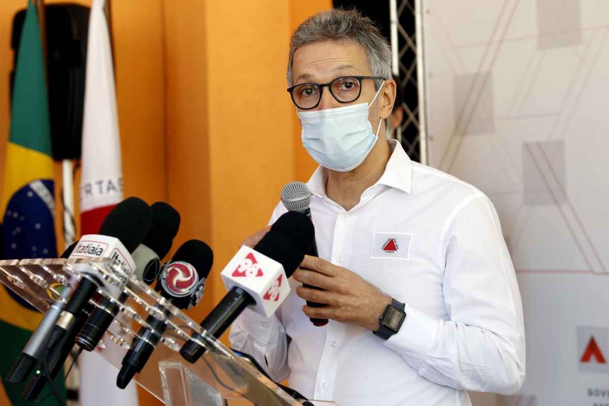 Irritado, Zema diz que protesto de servidores contra reforma da Previdência é 'ofensivo' - Gil Leonardi / Imprensa MG