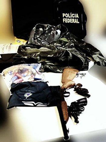 Homem é preso em BH por vídeos com ameaças a autoridades - Polícia Federal/Divulgação