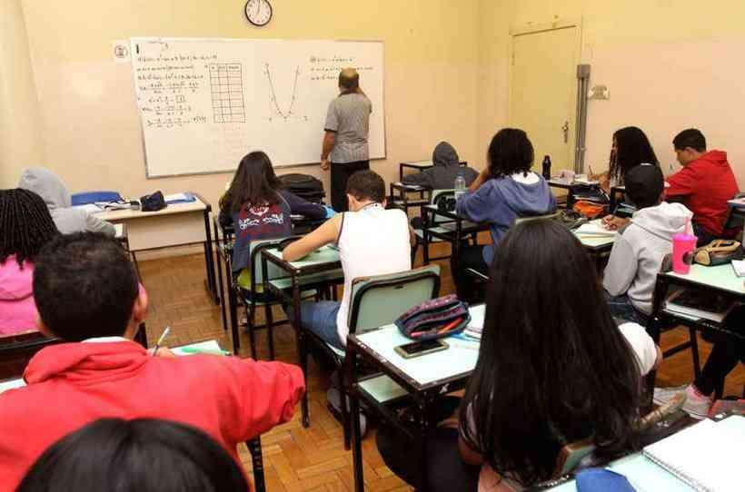 Sindicato elabora protocolo para volta às aulas nas escolas particulares de MG - Jair Amaral/EM/D.A Press - 31/8/18