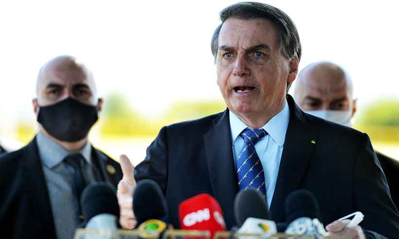 Jair Bolsonaro e o novo Marco do Saneamento Básico do país - EDU ANDRADE/FATOR PRESS/ESTADÃO CONTEÚDO