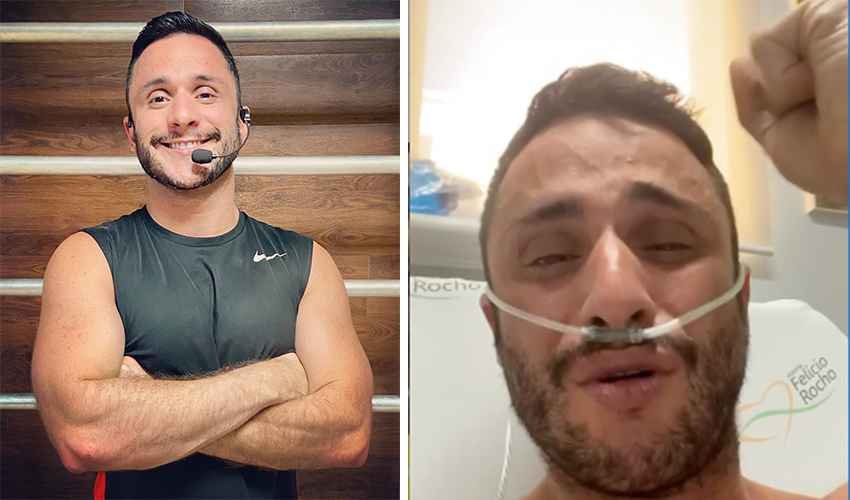 'A mulher ao meu lado no CTI faleceu': o relato de um personal trainer que venceu o coronavírus - Reprodução/ Instagram