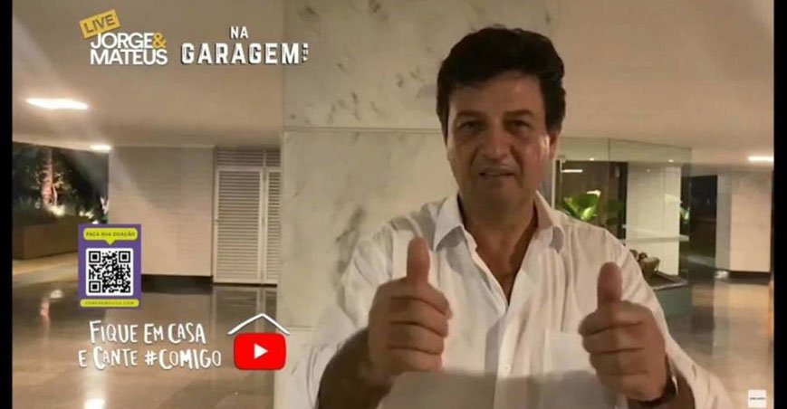 Confira os melhores (e piores!) momentos das lives da quarentena - Fotos: YouTube/Reprodução
