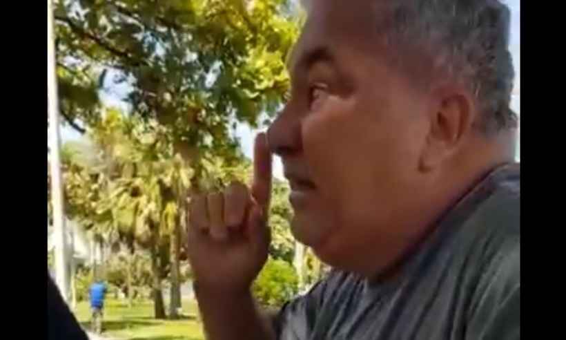 Outro vídeo mostra que desembargador já havia ameaçado inspetor; veja - Reprodução