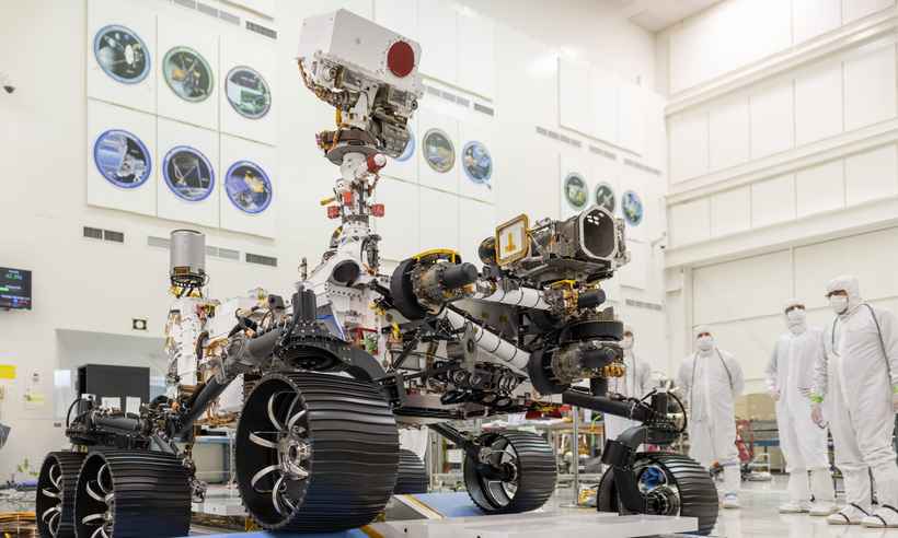 Missão Marte: Perseverance, o novo robô da Nasa, está pronto para decolar - NASA/JPL-CALTECH/AFP