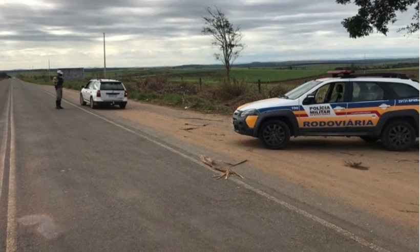 Polícia Rodoviária flagra 450 motoristas sem habilitação nas estradas de Minas - PRE/Divulgação