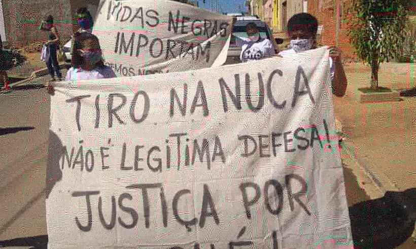 Justiça por Josué: familiares de adolescente assassinado protestam em Montes Claros - Reprodução/Redes Sociais