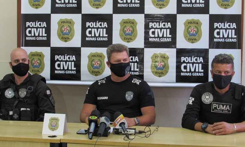 Homem de 22 anos é preso no Bairro Buritis suspeito de matar professor  - PCMG/Divulgação