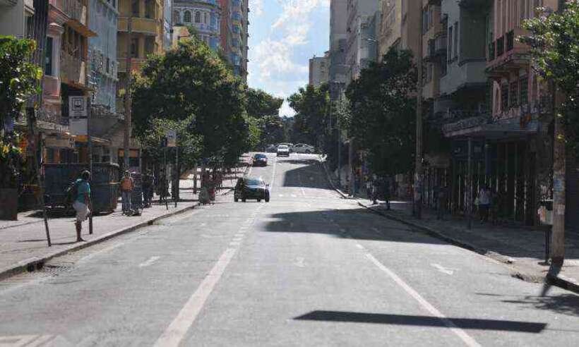 BHTrans mapeia 50 pontos de vias que poderão ser fechadas em BH na retomada do comércio - Alexandre Guzanshe/EM/D.A Press