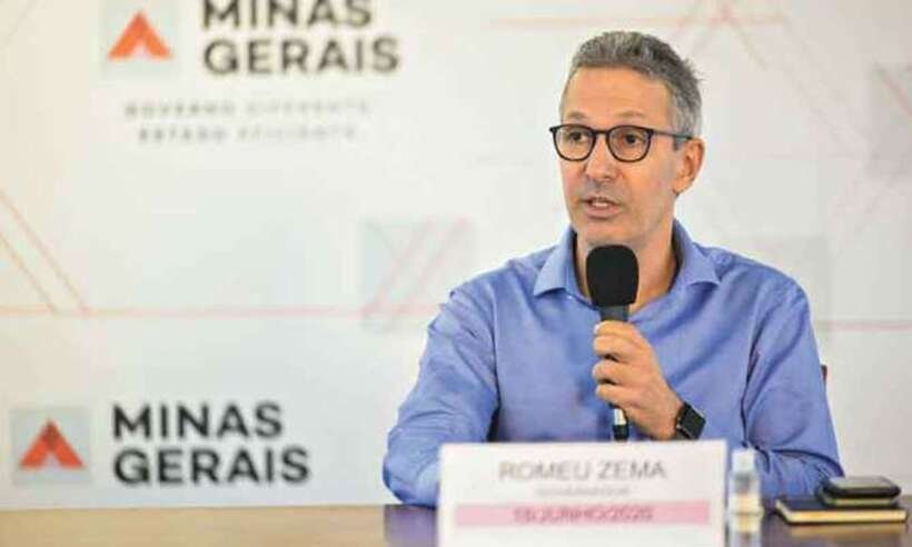 Aprovação de Zema em BH melhora durante a pandemia, aponta pesquisa - Pedro Gontijo/Imprensa MG