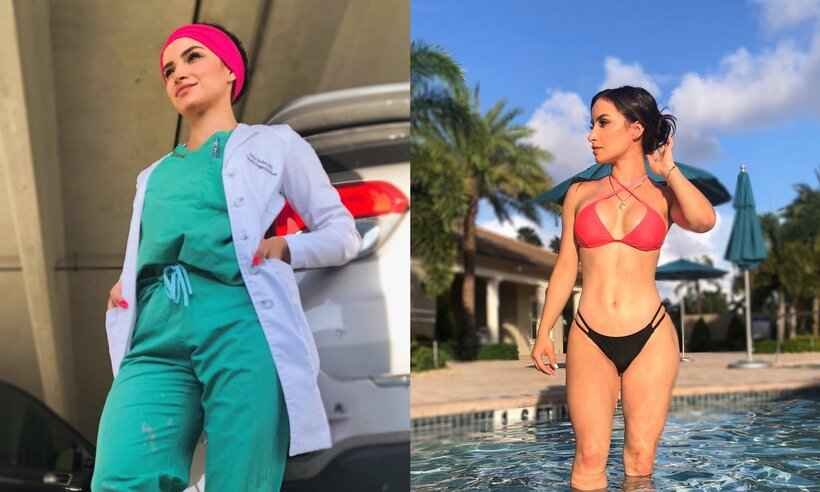 Saiba por que médicas do mundo todo estão postando fotos de biquíni - Twitter/Reprodução