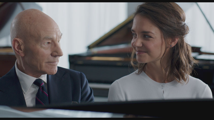 Patrick Stewart e Katie Holmes estrelam 'A última nota' - SYNAPSE/DIVULGAÇÃO