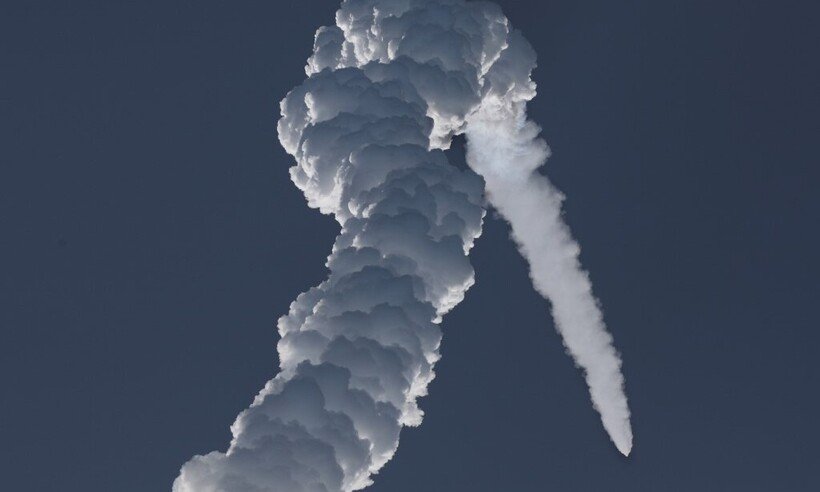 Foguete da Nasa com robô explorador enviado a Marte tem problemas técnicos - Gregg Newton/AFP