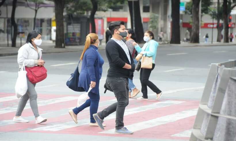Frio: BH registra sensação térmica de 0°C nesta terça-feira - Juarez Rodrigues/EM/D.A. Press
