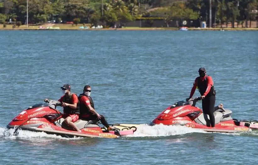 Após quatro dias de busca, corpo de advogado é encontrado no Lago Paranoá, em Brasília - Ed Alves/CB/D.A Press
