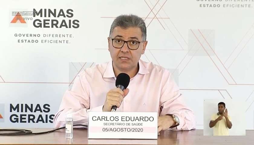 COVID-19: governo de Minas atribui recorde de mortes à nova forma de notificar  - Rede Minas/Reprodução