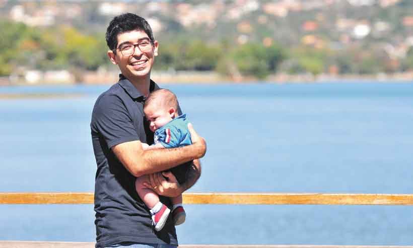 Ser pai em  meio à pandemia: um turbilhão de emoções - Gladyston Rodrigues/em/d.a press