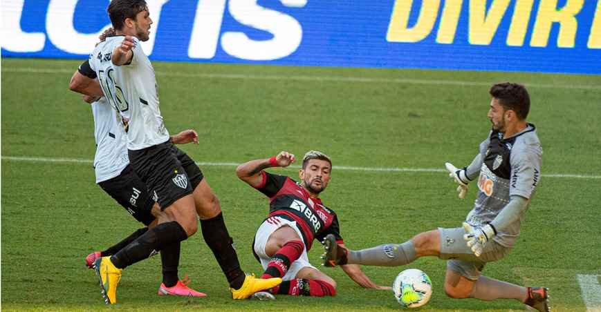 Galo desbanca o favorito Fla e sai com grande vitória do Maracanã - Alexandre Vidal/Flamengo