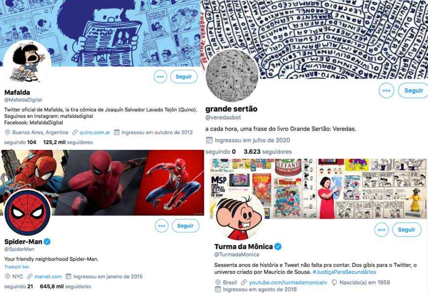  Personagens saem dos filmes e livros e ganham o Twitter - Twitter/Reprodução