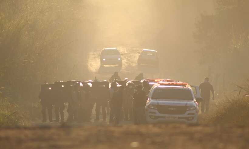Em plena pandemia de COVID-19, tensão marca reintegração de posse no Sul de Minas - Gean Gomes/MST