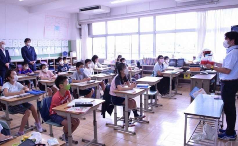 Retorno das aulas presenciais no Japão é exemplo para o mundo - MEXT/Reprodução